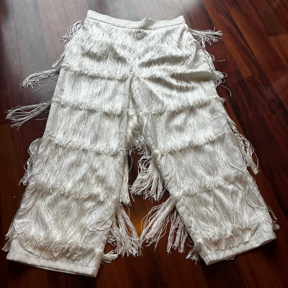 ASHRO FRINGE PANTS